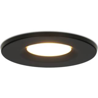 👉 Dimbare LED inbouwspot zwart Venezia 6 Watt 2700K IP65