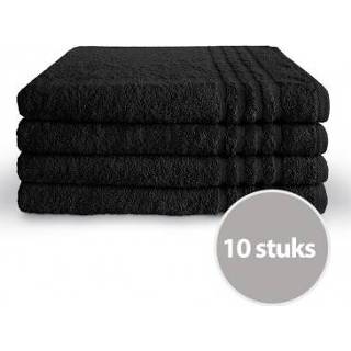 👉 Handdoek zwart Byrklund 70 x 140 cm - 10 stuks