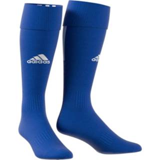 👉 Voetbalsok blauw wit sokken Adidas SANTOS 18 Voetbalsokken 4059322748547