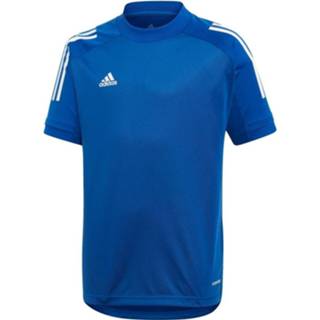 👉 Trainings shirt blauw shirts kinderen wit Adidas Condivo 20 Trainingsshirt Kids 4062049295270 4062049295287 4062049295232