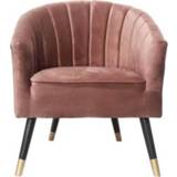 👉 Fauteuil roze Leitmotiv Royal Velvet 8714302660603