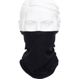 Sjaal zwart mannen Gezichtsbedekking - Face Wrap zwart-