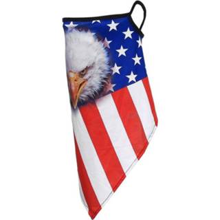 👉 Sjaal mannen Gezichtsbedekking - Amerikaanse vlag adelaar-