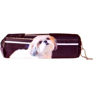 👉 Etui meisjes zwart Shih Tzu-