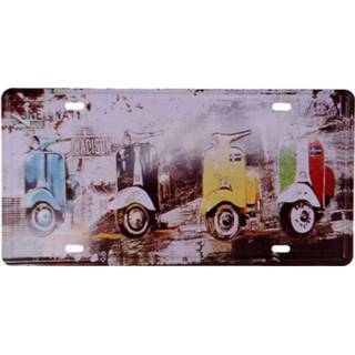 👉 Nummerbord mannen Amerikaans - Vespa's-