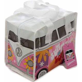 👉 Lunchtas vrouwen wit Kampeerbus Volkswagen T1 Summer Love-