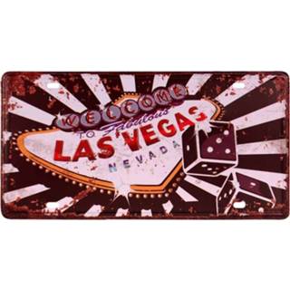 👉 Nummerbord mannen zwart Amerikaans - Las Vegas-