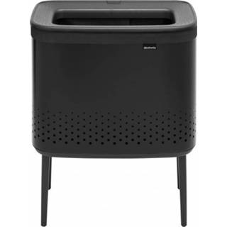 👉 Wasbox zwart Brabantia Bo 60 liter mat 8710755200526