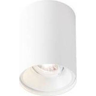 👉 Opbouwspot wit aluminium Wever Ducre Solid 1.0 LED - 1800-2850K Dali