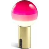 👉 Tafellamp roze messing glas Marset Dipping Light Portable - 8435516845661