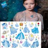 Tattoo meisjes Hasbro Mermaid Princess Arie Children Cartoon Temporary Sticker For Girl Toy Waterproof Gift