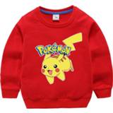 Hoodie jongens meisjes kinderen Takara Tomy Pokemon Pikachu Printed Hoodies Long Sleeves Cotton Children Boys Girls Kids Sweatshirts Clothes Top Coat