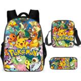 👉 Backpack polyester jongens meisjes TAKARA TOMY New Pokemon Schoolbag Pikachu Comfortable Children's Boys and Girls Christmas Gifts