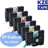 👉 Labeltape multicolor 12mm Brother label tape Tze-231 Laminated ribbon tze for p-touch printers tze231 231