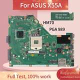 👉 Moederbord X55A HM70 For ASUS Laptop motherboard REV 2.1 SJTNV PGA 989 DDR3 Notebook Mainboard