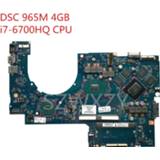 👉 Moederbord For HP OMEN 17-W Laptop Motherboard GTX965M 4GB i7-6700HQ CPU DAG37AMB8D0 862259-601 862259-001