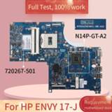 👉 Moederbord For HP ENVY 17-J 6050A2563801 720267-501 HM87 N14P-GT-A2 notebook motherboard Mainboard full test 100% work