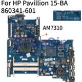 👉 Moederbord 860341-001 854965-601 KoCoQin Laptop motherboard For HP Pavillion 15-BA AM7310 Mainboard LA-D711P 860341-601