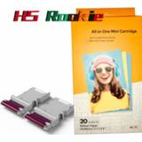 👉 Photo printer Original forr KODAK All-in-One Mini shot paper Cartridges leverage 4Pass printing technology 20 40 50 100 package