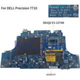 👉 Moederbord KoCoQin Laptop motherboard For DELL Precision 7710 SR2QV E3-1575M Mainboard AAPB0 LA-C551P CN-02Y51T 02Y51T full tested