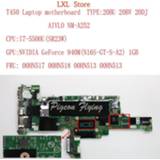 👉 Moederbord T450 motherboard Mainboard For Lenovo Thinkpad laptop 20BU 20BV 20DJ AIVLO NM-A252 CPU:I7-5500U GPU:GF940M 1GB FRU 00HN517