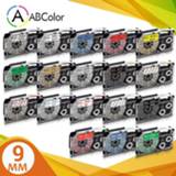 👉 Labeltape 18 Colors XR-9X XR-9WE Label For CASIO XR-9YW Tape 9mm Cartridge Printer Ribbon KL-60 KL-60SR Maker