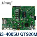 👉 Moederbord x X540LJ Laptop motherboard For Asus VivoBook X540LA F540L A540L original mainboard 4G-RAM i3-4005U GT920M