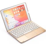 👉 Bluetooth keyboard Wireless Cover for ipad Air12 pro9.7 2017 2018 new ipad9.7 Aluminum light-emitting with touch mouse