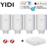 👉 Radiator TRV Tuya ZigBee 3.0 Smart Actuator Thermostat Programmable Valve Temperature Controller Voice Control Alexa