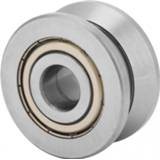 👉 Bearing 12*41*20mm V Groove Track Metal Roller Guide Sealed Ball LV201ZZ