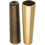 👉 Sofa brass 4PCS Height 95mm Copper Covers Chair Cups Cabinet Tip Cap Furniture Tube Leg Protector Metal Base GF49