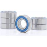 👉 Bearing blauw FUSHI R166-2RS Bearings Blue Sealed Inch Size , 6 Pcs ABEC-3 R166RS Shaft Ball R166 Parts For Hobby RC Car Truck