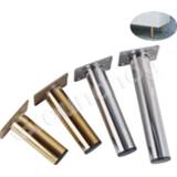 👉 Sofa steel goud zilver 6Pcs 4Pcs Stainless Furniture Legs Gold Silver Load 900KG For TV Cabinet Wardrobe Replace Feet Height 10/12/15/18CM