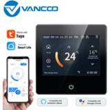 Thermostaat Vancoo WiFi Tuya Smart Thermostat 220V Electric Heating/Gas Boiler/Water Heating Temperature Controller with Alexa Google Home