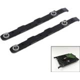 👉 F-connector plastic 2pcs Chassis Hard Drive Mounting Rails For Cooler Master 3.5