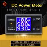 Powermeter 0-50V/100V 0-5A/10A High Power Digital Voltmeter Ammeter Motorcycle Car Voltage Current Meter 12V Volt Tester Detector