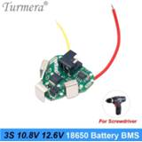 👉 Schroevendraaier 3S 12.6V 10.8V 18650 Lithium Battery BMS Protection Board Circuit Module for Screwdriver 12V Packs Use Turmera