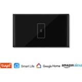 👉 Switch zwart Tuya Smart Life WiFi Boiler Water Heater Black 4400W App Remote Control Timer Voice Google Home Alexa Echo Dot