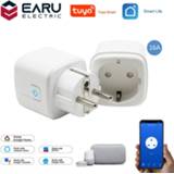 Monitor 16A EU Smart Wifi Power Plug Energy Timer Home House Wireless Socket Outlet for Alexa Google by Tuya App