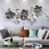 👉 Ornament The Flowers Wall Decorations metal Art Decoration Living Room Background Decorative iron mural home ornaments