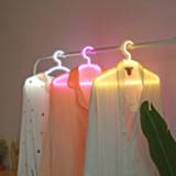 👉 Neonlamp LED Neon Light USB Powered Clothes Stand Decorative Lights Hanger