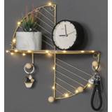 👉 Organizer Wall Storage Shelf Bedroom Mounted Plant Pot Rack