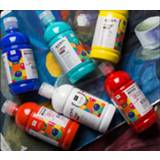 👉 Gouache large Mont Marte 24 color pigment bottle 500ml children's non-toxic watercolor canned advertising