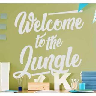 👉 Muursticker Post NL nederlands Muurstickers songteksten Welkom in de jungle
