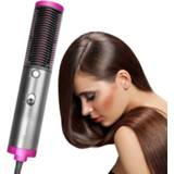 👉 Straightener One Step Hair Blow Dryer Hot Air Brush fast 4 in1 Negative Ions Salon Volumizer Curler Styler Comb