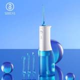 👉 Watertank Water Flosser Teeth 4 Type Nozzle Cleaner Oral Irrigator Type-c Rechargeable 7-modes Tank Removeable SOOCAS W3 Pro