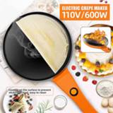 👉 Crepe maker Electric Non Stick Breakfast Cooker Grill Plate Hot Machine Cooktop 110V US