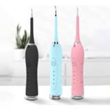 👉 Make-up remover Electric Sonic Dental Scaler Tooth Calculus Stains Tartar Tool Dentist Teeth Whitening Oral Hygiene Cleaner