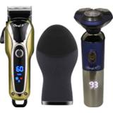 👉 Scheermesje Barber Hair Clipper Floating Head Razor Electric Shaver Trimmer Beard Rechargeable Shaving Machine Face Cleansing Brush