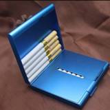 👉 Smoking Cigar Storage Container Metal Men Gift Accessories 9.2*8.2*2CM Cigarette Case Tobacco Holder Pocket Box